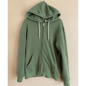 Quicksilver Men’s Olive Green Hoodie Small